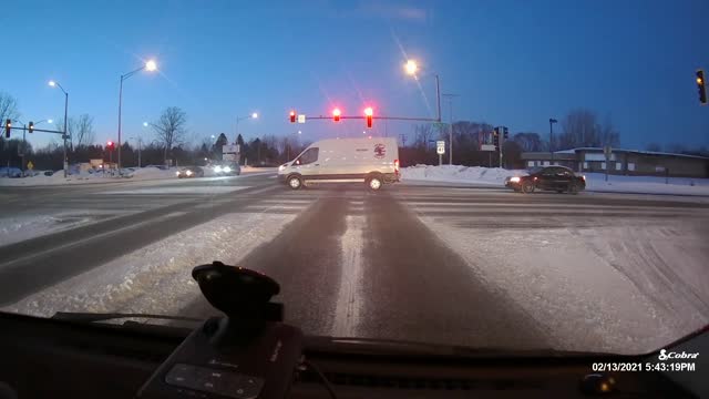 Dash Cam Crash 2/13/21 at 41 and 173 in Wadsworth, IL