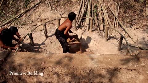 Build Beautiful Two Swimming Pool with House Underground