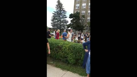 Nurses WalkOut at the George Dumont Hospital