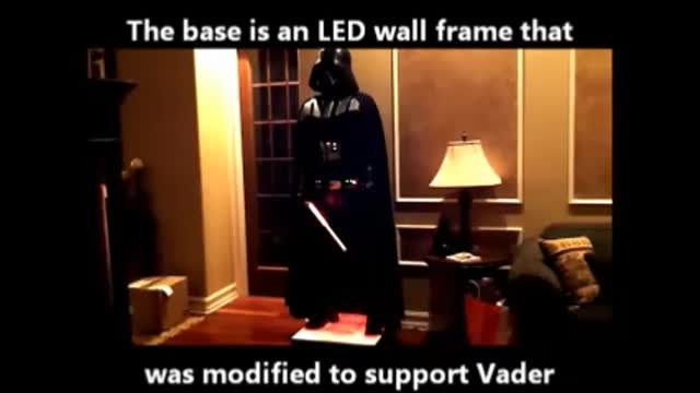 Lifesize Darth Vader