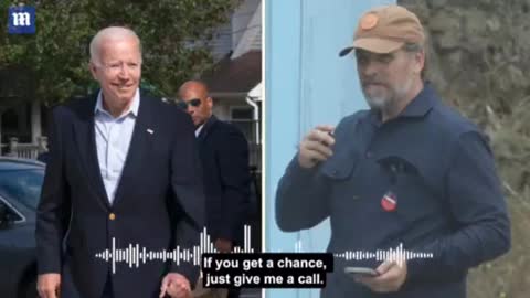 Joe Biden's Voicemail Message To Hunter About His Chinese Business Deals..