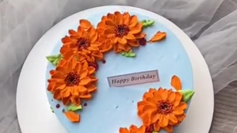 Simple Cake Decoration