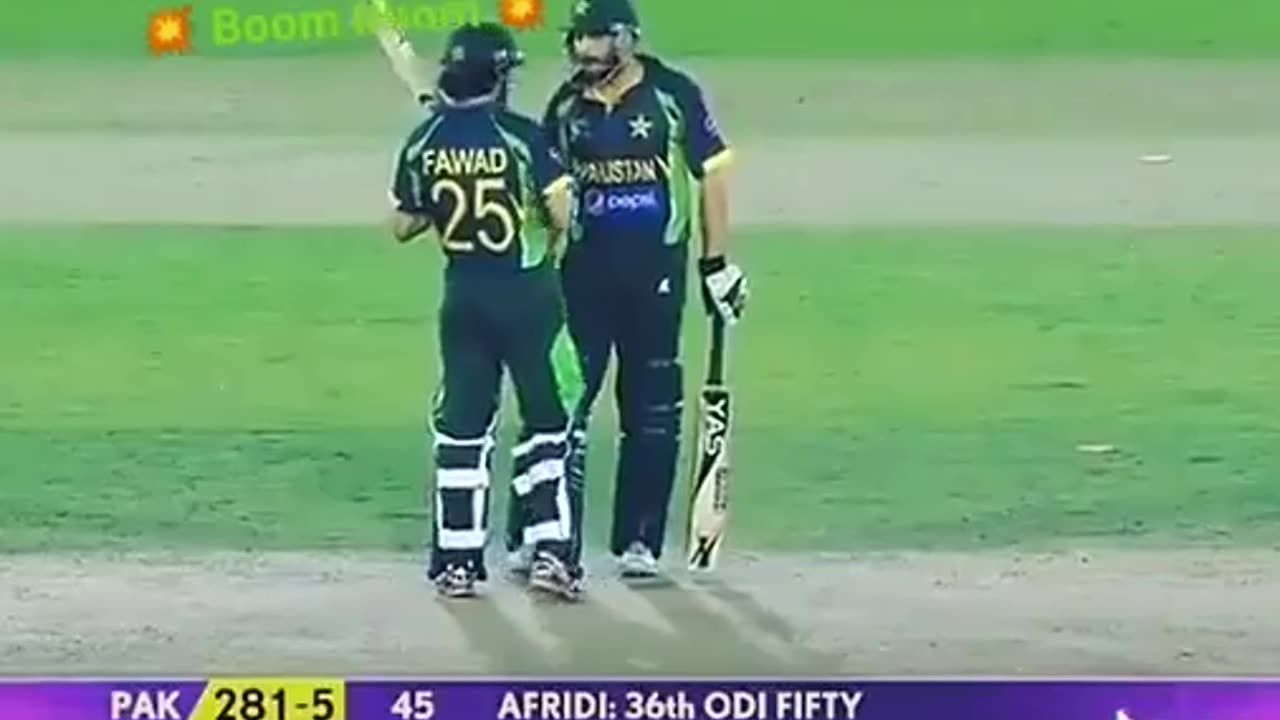 Shahid Afridi devastating batting against Bangladesh!