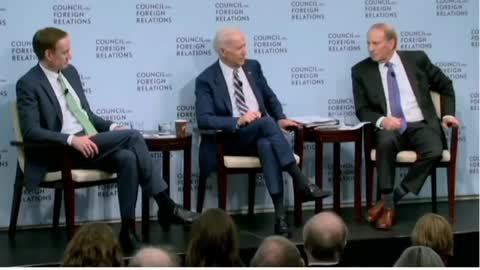 Biden, with his friends at the Council on Foreign Relations, laughs at the Ukraine’s expense