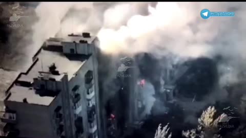 Destruction of an AFU HQ in Avdiivka