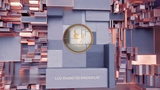Abstract Modularity Logo 15 sec LUV Radio 5D Radioflix promo