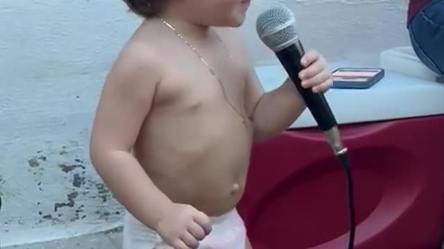 Relaxing Talented Child