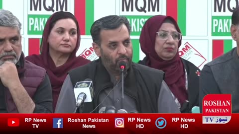 MQM Leader Mustafa Kamal News Conference