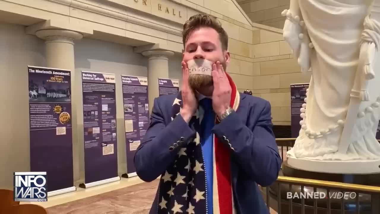 Owen Shroyer Arrested AGAIN For Standing At Capitol