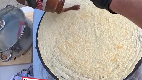 Satisfying Crepe Making