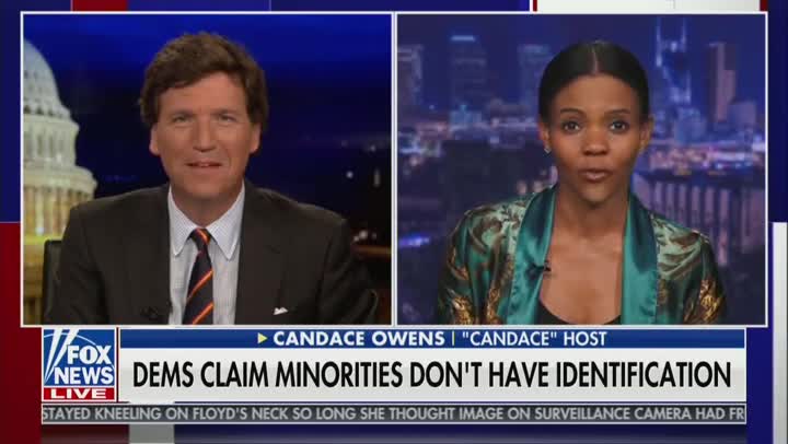 Tucker Carlson: Democrats Claim Minorities Don't Have Identification