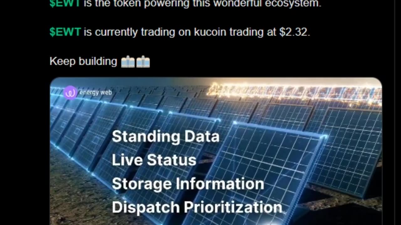 DIGITAL SPINE #TECH @EnergyWeb #ENERGYWEBTOKEN #EWT #KASPA #SILVER #THETA #ALPH #KAS #FLUX #NEOX