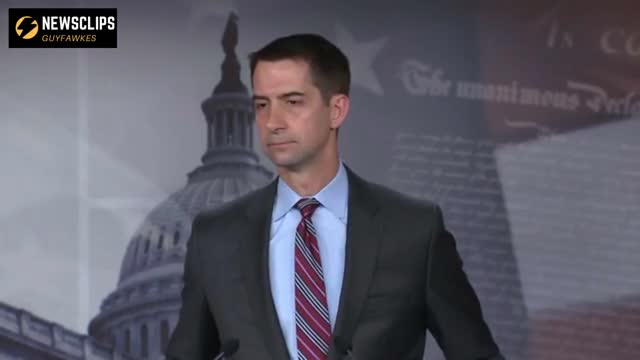 Senator Tom Cotton Press Conference On Beijing Winter Olympics