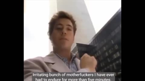 Robert Downey Jr. was horrified by what he saw when he visited Wall Street in the 90s