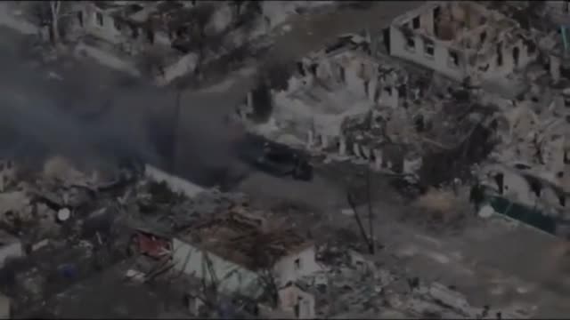Russian BMP Destroyed By Anti Tank Weapon