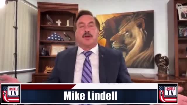 Cyber Symposium: Mike Lindell is talking about Josh Merritt. #TrumpWon