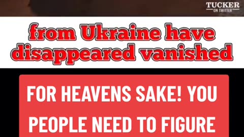 Col. McGregor: 60,000 Ukrainian children sold into prostitution since the war began.