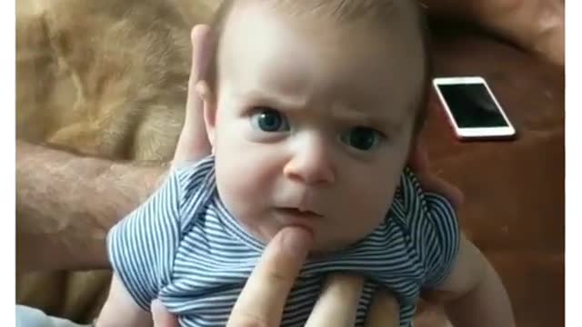 Funny video- funny baby