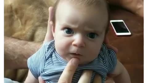 Funny video- funny baby