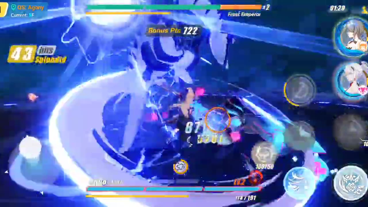 Honkai Impact 3rd - Q Singularis Agony Final Floor Feb 25 2022