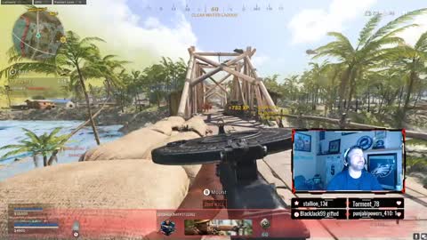 My stun bounces guy around the bridge lol