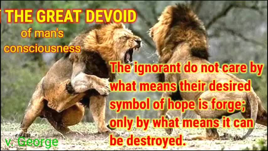 BEING AT THE TOP IS ALL THAT MATTERS, NOT HOW YOU GET THERE, IS THE VOICE OF FOOLS