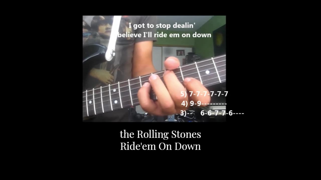 Ride'em On Down ~ the Rolling Stones ~ a Bluesy Lesson.