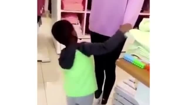 THE GIRL BECAME SCARY