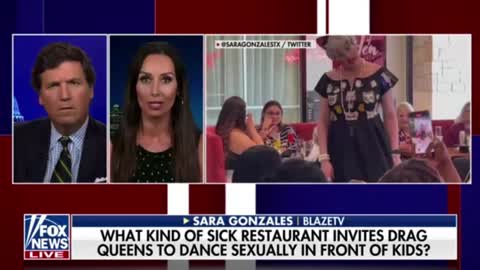 All Ages Drag Brunch Hands Out Sex Toys As Prizes - Sara Gonzales Reacts On Tucker Carlson Tonight