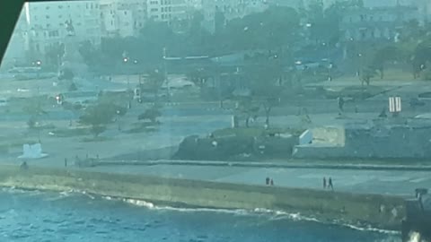 Heading into Havana Harbour, October, 2018