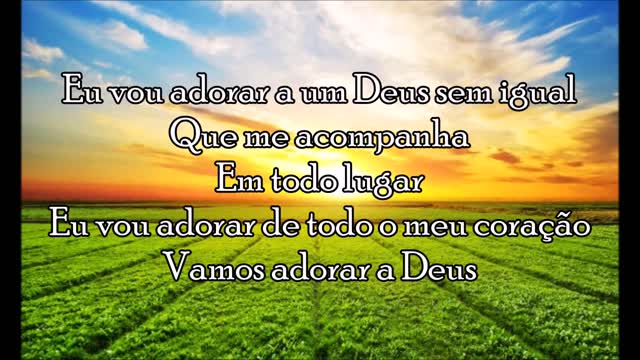 Vamos Adorar a Deus - Pr. André Etzberger