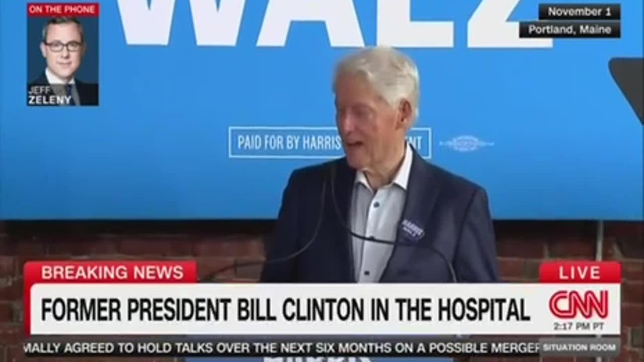 Bill Clinton hospitalized