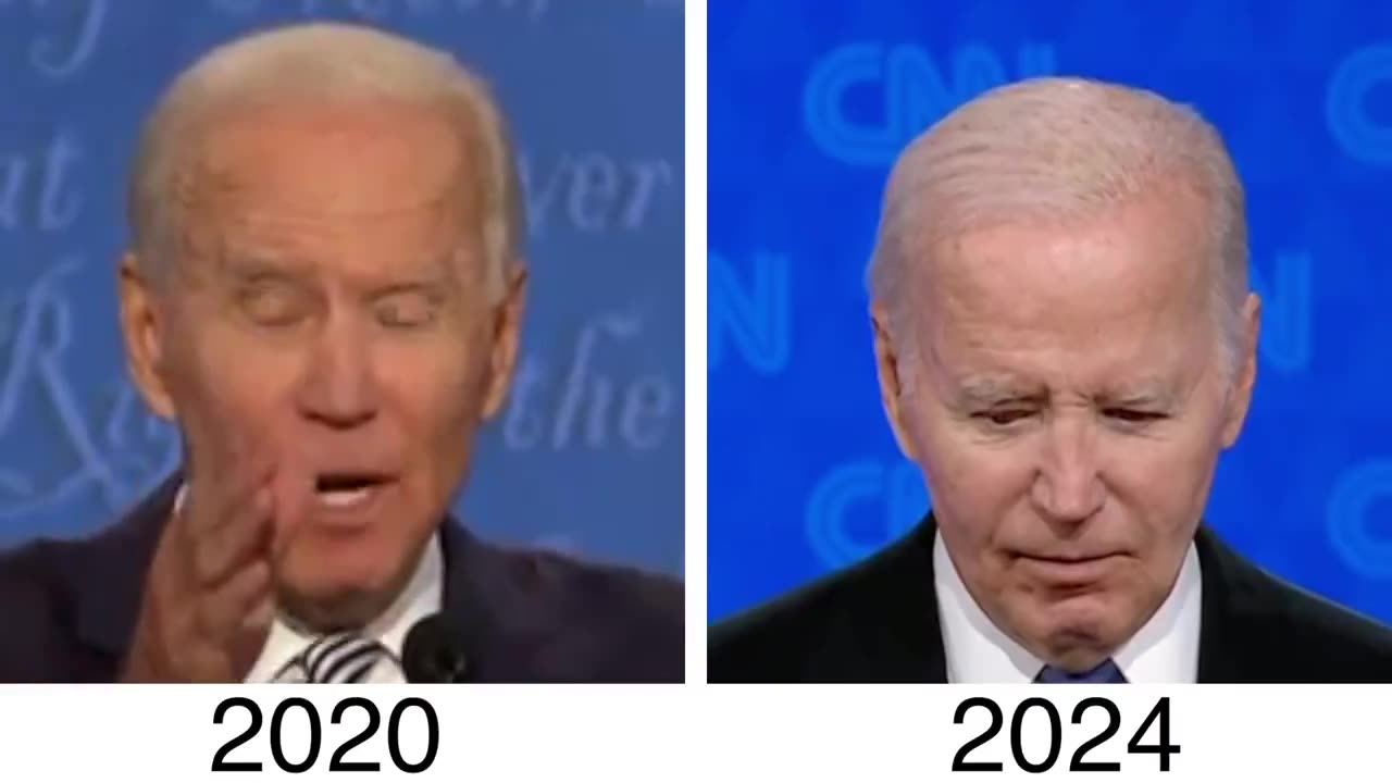 Pres. Biden 2019 vs Pres. Biden 2024