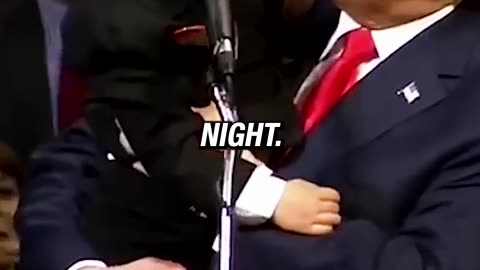 Trump brings a kid on stage...What happens next is UNFORGETTABLE!