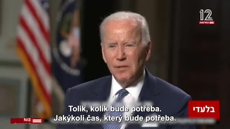 Podle Joe Bidena se konflikt na Ukrajině může protáhnout na roky