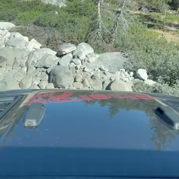 Sherpa One on the trail....Rubicon Trail 5