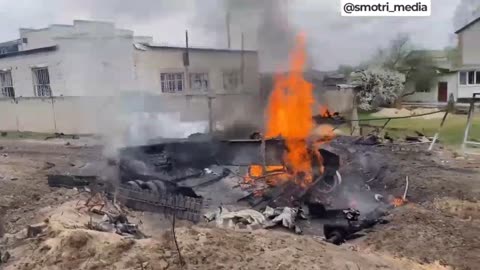 Ukraine War - Russian Federation published footage of destroyed, damaged equipment