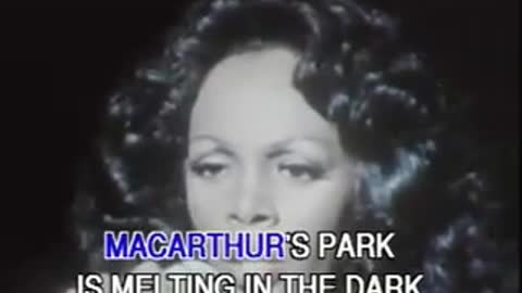 Donna Summer / McArthur park (LIVE W/ Karaoke words)