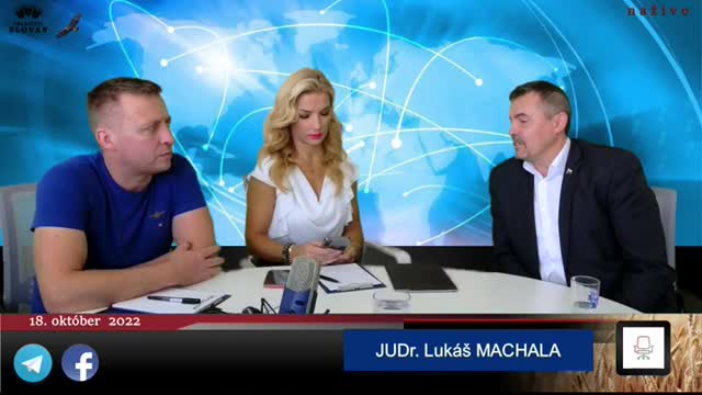 JUDr. Lukáš MACHALA hosťom v TV SLOVAN - 18.10.2022