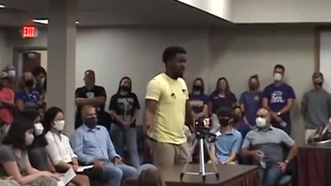 A young Black man opposes critical race theory