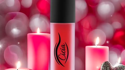 Cicia Premium Red Lip Oil - Cherry Moisturizing and Nourishing Glossy Finish | Lip Care Treatment