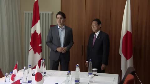 PM Justin Trudeau meets with Japanese PM Kishida Fumio at G7 Leaders’ Summit – June 27, 2022