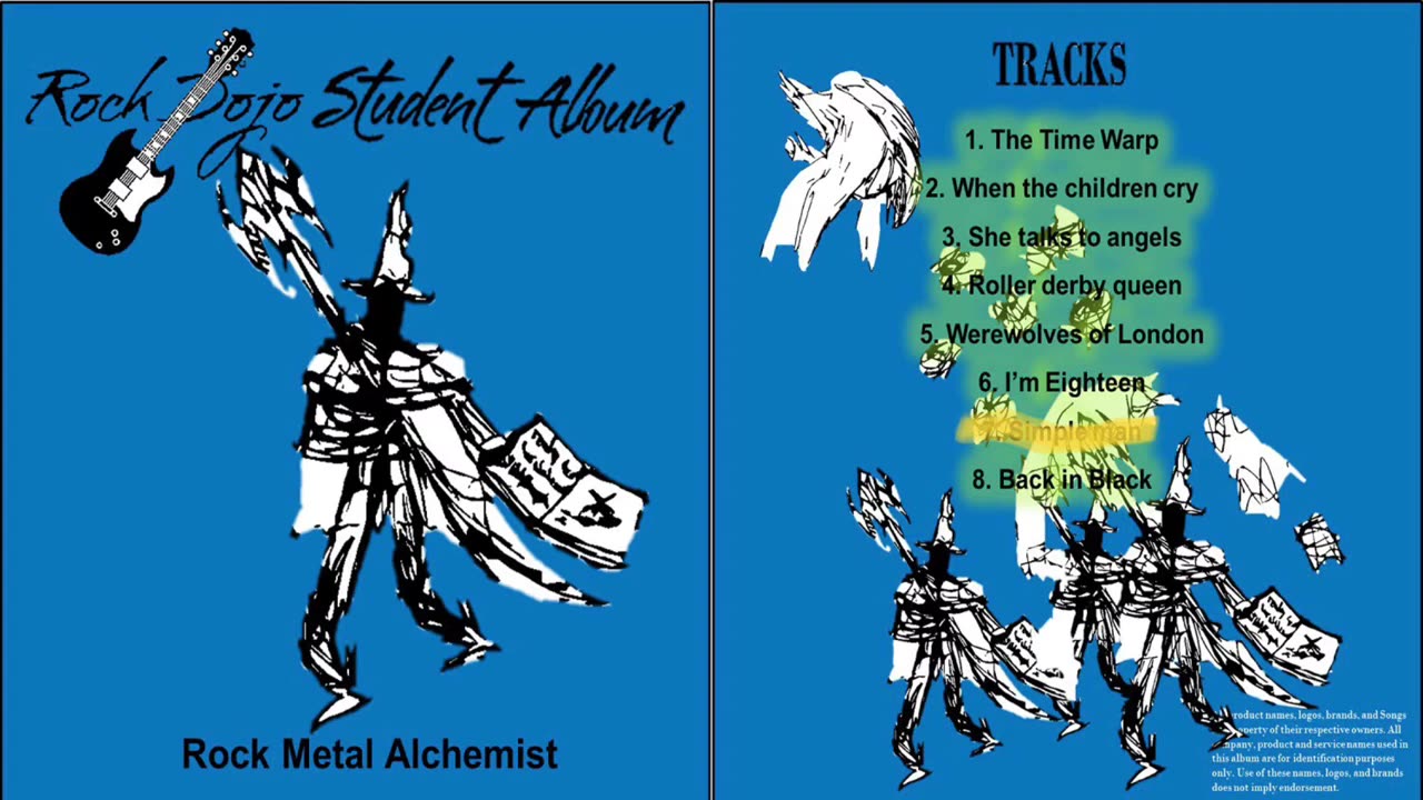 Rock Dojo Student Album #16 “Rock Metal Alchemist”: Simple man (Lynyrd Skynyrd cover) Track 7