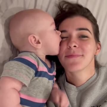 Cute Baby try not to smile Challenge