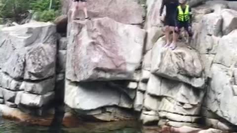 Korean summer men's diving