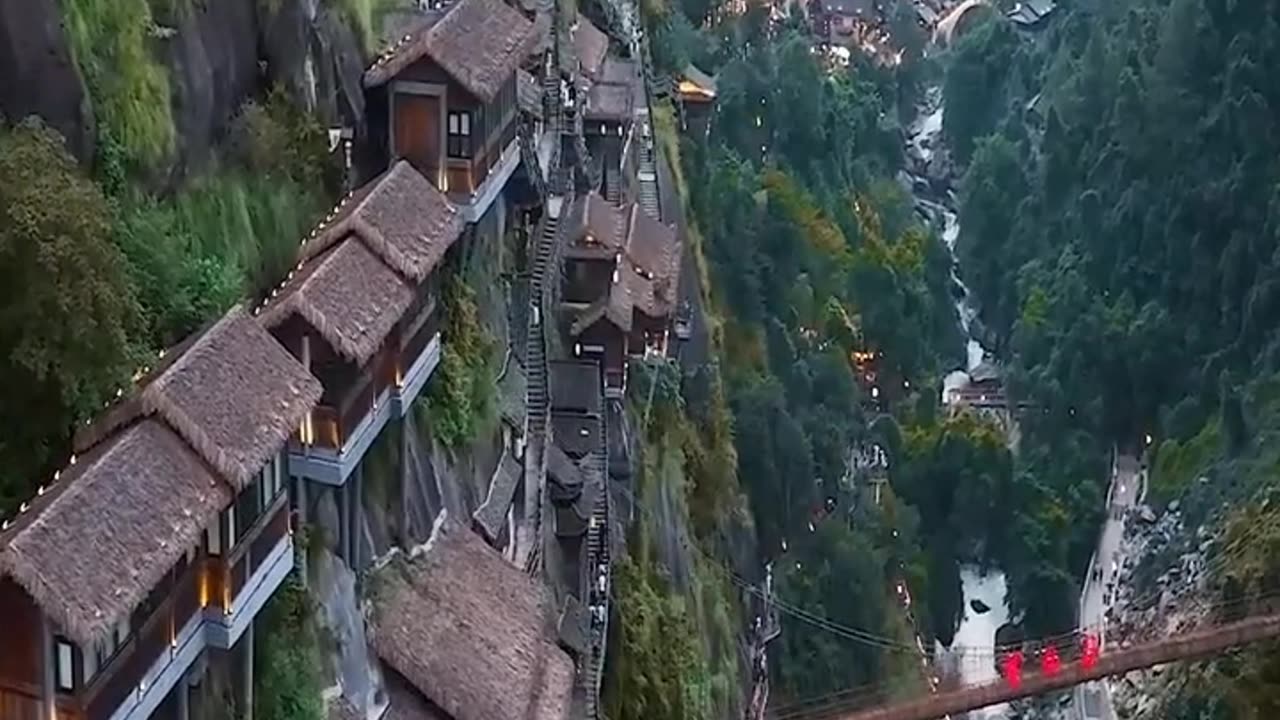 Beautiful scene of china