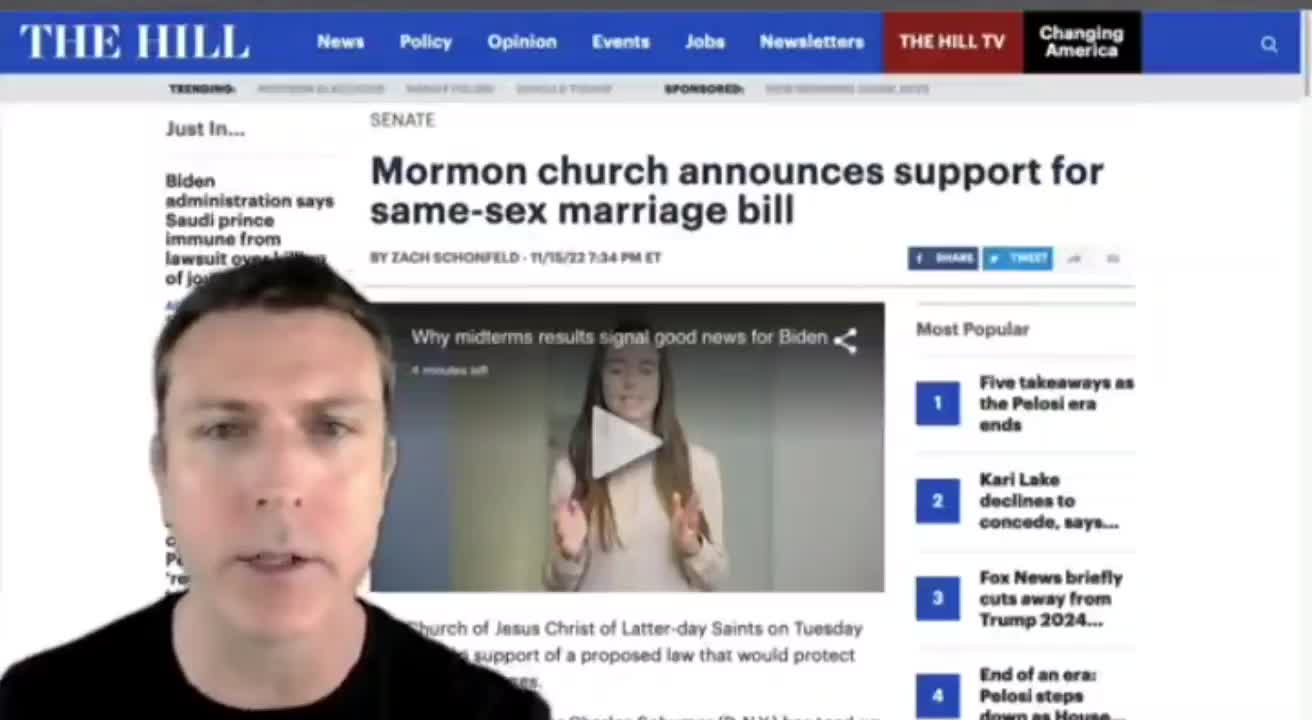 2014. Mormons Endorse Gay Marriage 🛑 SaintsReport