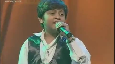 Airtel Super Singer Junior 3 Aajith perfomance po nee po