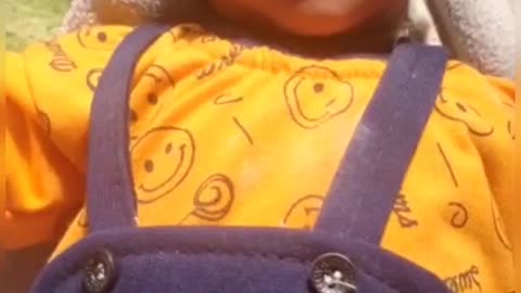 Cute baby kaha dho kar ready ho gaya 😘😘