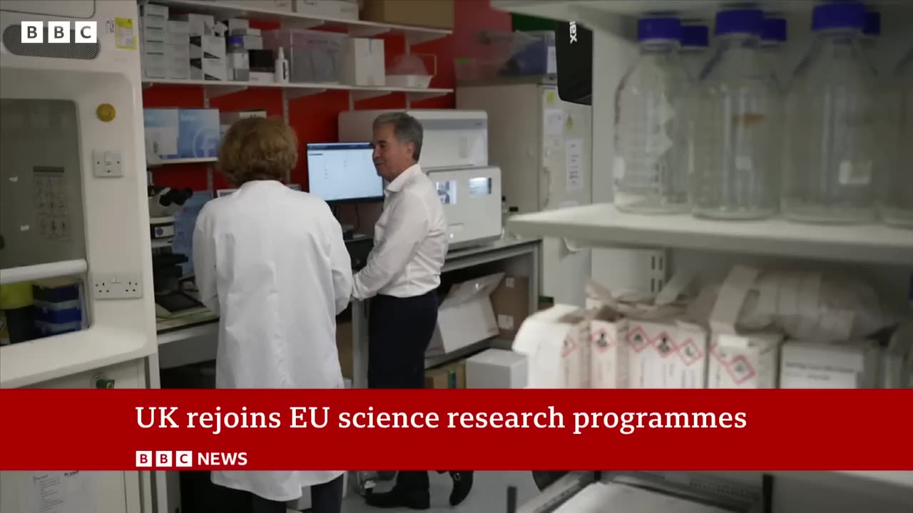 UK rejoins EU science research scheme, Horizon - BBC News